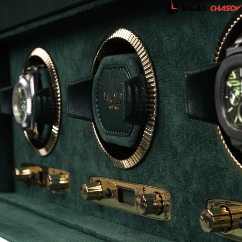 Шкатулка для автоподзавода 3-х часов Wolf 792341 фото фото 27