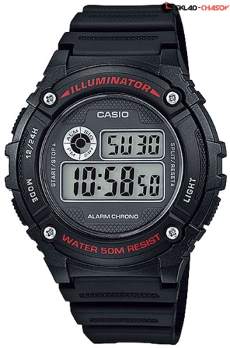 Casio W-216H-1A фото