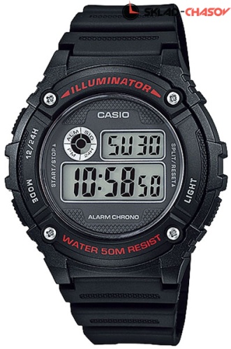 Casio W-216H-1A фото
