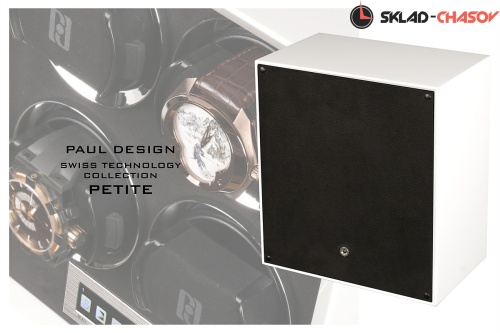 Шкатулка для автоподзавода 4-x часов PETITE 4 WHITE фото фото 2