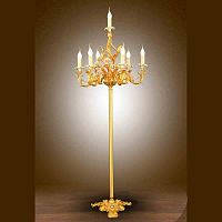 Торшер бронзовый Parsa FL3125/6+1 фото