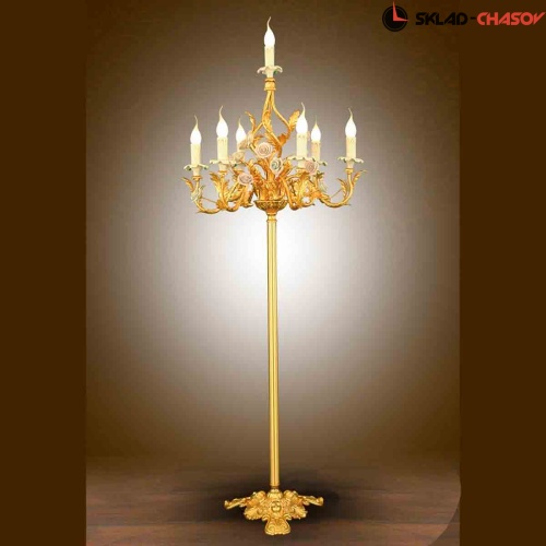 Торшер бронзовый Parsa FL3125/6+1 фото