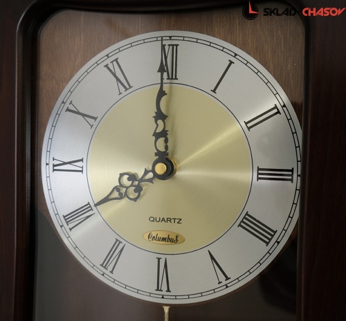 Настенные часы с маятником Columbus 2410 фото фото 6