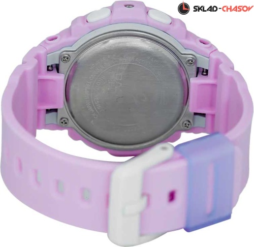 Японские наручные часы Casio Baby-G BGA-280DR-4A с хронографом фото фото 4