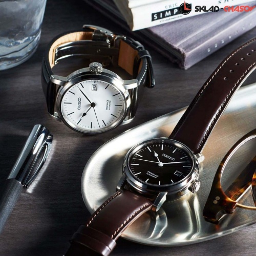 Японские механические наручные часы Seiko Presage SPB113J1 фото фото 7
