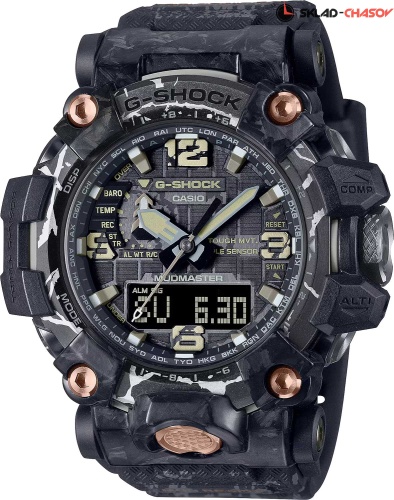 Японские наручные часы Casio G-SHOCK GWG-2000CR-1A с хронографом фото