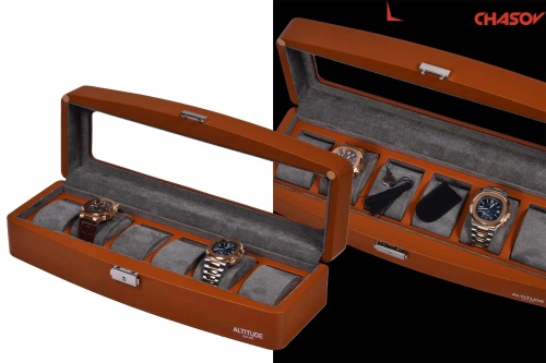 Шкатулка для хранения 6-ти часов 6W-HX-BR фото фото 4