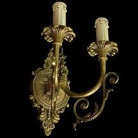 Бронзовое бра Mahdi Luster W196/1*2 фото