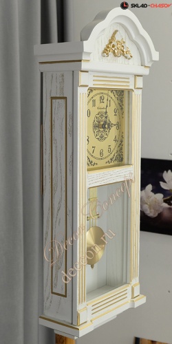 Настенные часы с маятником Columbus 2440 WH фото фото 2