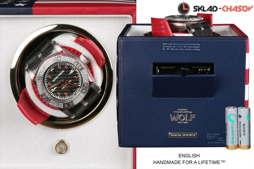 Шкатулка для автоподзавода 1-х часов Wolf 462304 фото фото 2
