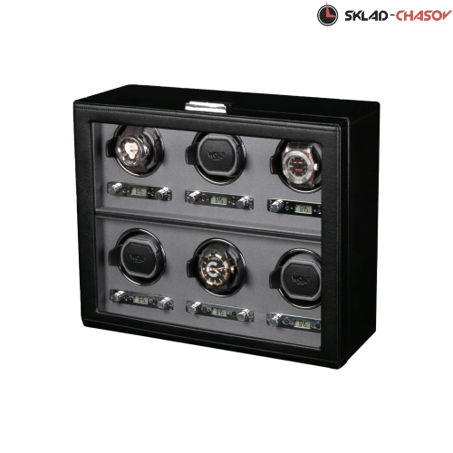 Шкатулка для автоподзавода 6-ти часов Wolf 456802 фото