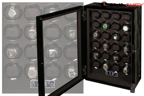 Шкатулка для автоподзавода 24-х часов Gentlemen24BS фото фото 3