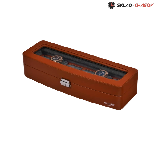 Шкатулка для хранения 6-ти часов 6W-HX-BR фото