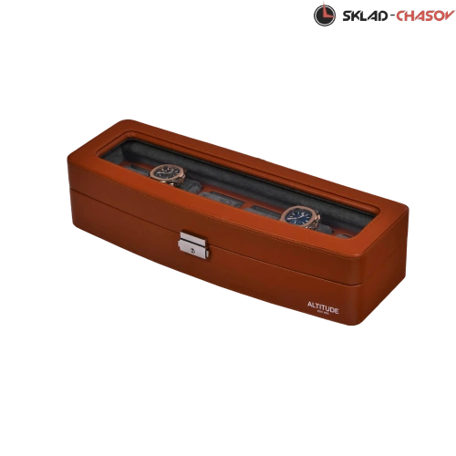 Шкатулка для хранения 6-ти часов 6W-HX-BR фото