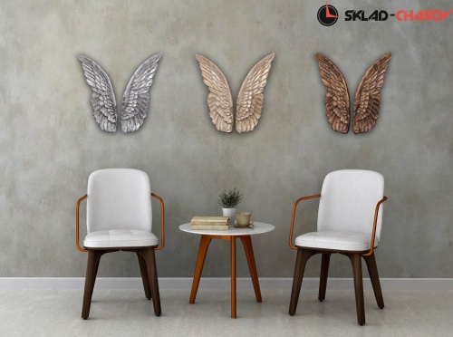 Панно рельефное "Крылышки бронзовые" фото фото 3