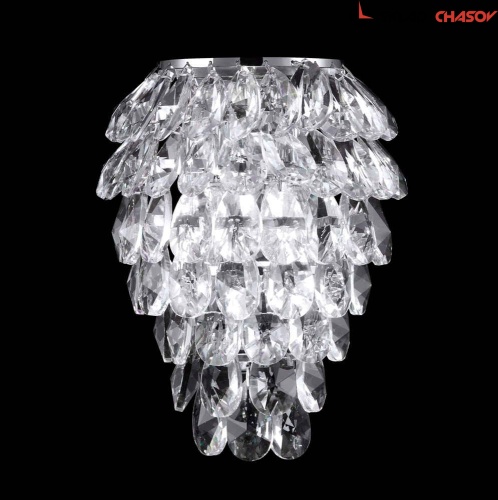 Бра Crystal Lux CHARME AP3 CHROME/TRANSPARENT фото