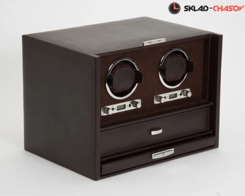 Шкатулка для автоподзавода 2-х часов Wolf 460706 фото фото 2