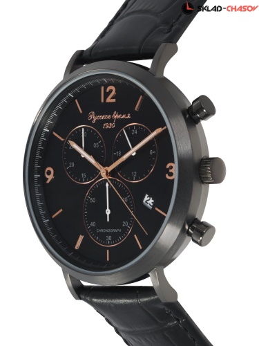 Часы "Русское Время" 75145295кк на браслете S036205 кварцевые фото фото 8