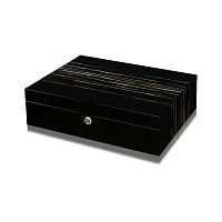 Изысканная шкатулка для хранения 10 наручных часов GentlemenBox10BS фото