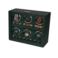 Шкатулка для автоподзавода 6-ти часов Wolf 792441 фото