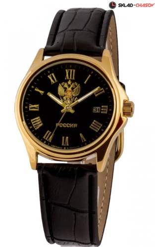 Кварцевые Слава "Традиция" логотип Герб РФ 1259623/2115-300 фото