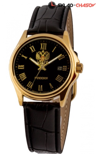 Кварцевые Слава "Традиция" логотип Герб РФ 1259623/2115-300 фото