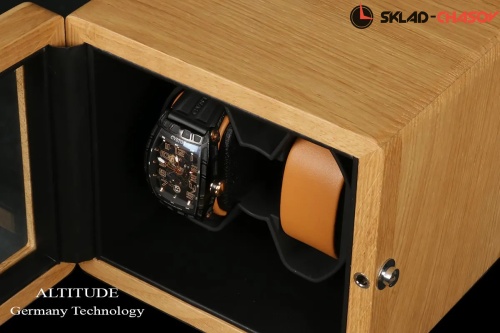 Шкатулка для автоподзавода 2-x часов C1702-XMB фото фото 3