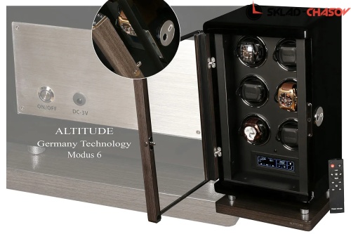 Шкатулка для автоподзавода 6-ти часов M1906GB-B фото фото 3