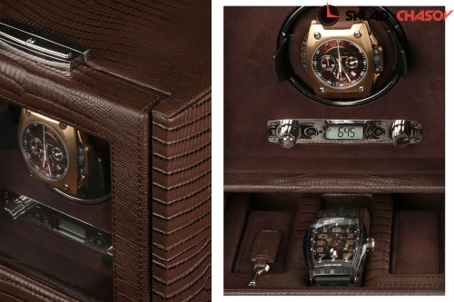 Шкатулка для автоподзавода 1-х часов Wolf 460695 фото фото 4