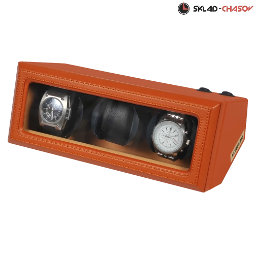 Шкатулка для автоподзаводом для 3-х часов T1300-BR фото