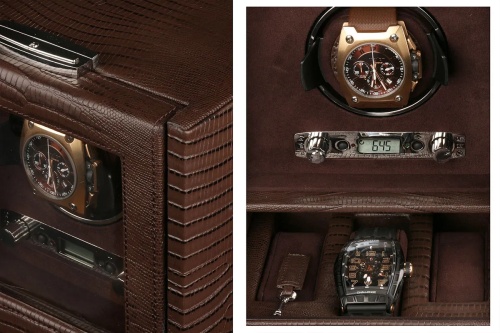 Шкатулка для автоподзавода 1-х часов Wolf 460695 фото фото 4