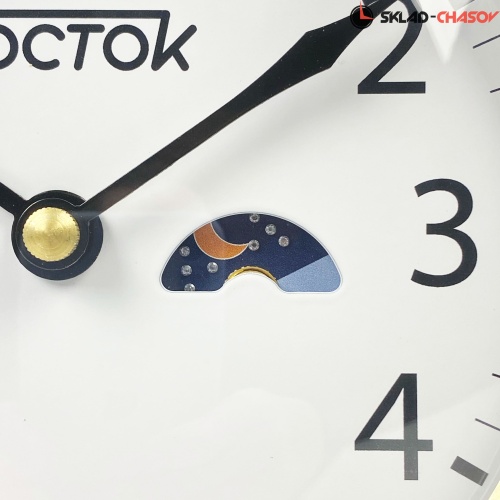 Настольные часы Наполеон 5-ЧМ (день-ночь) Красное дерево фото фото 3