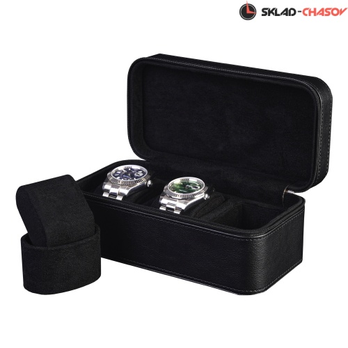 Футляр для перевозки 3-х часов Voyage 03ZBL фото фото 4
