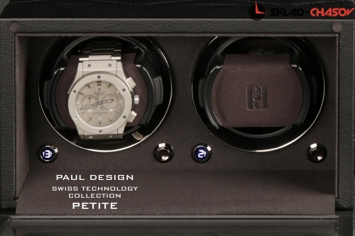 Шкатулка Paul Design для подзавода 2-х часов Petite2D-LBK-K фото фото 7