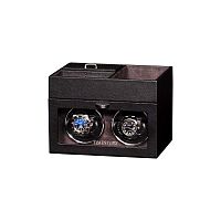 Шкатулка для автоподзавода 2-х часов LEATHER 02GR фото