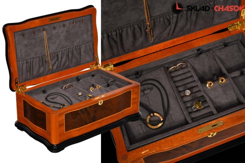 Шкатулка для хранения украшений J302GV фото фото 7