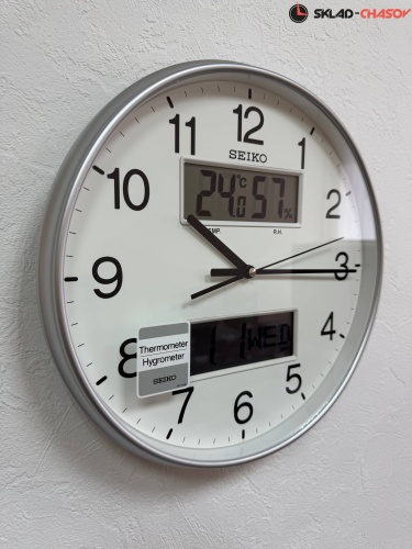 Настенные часы Seiko QXL013S фото фото 3