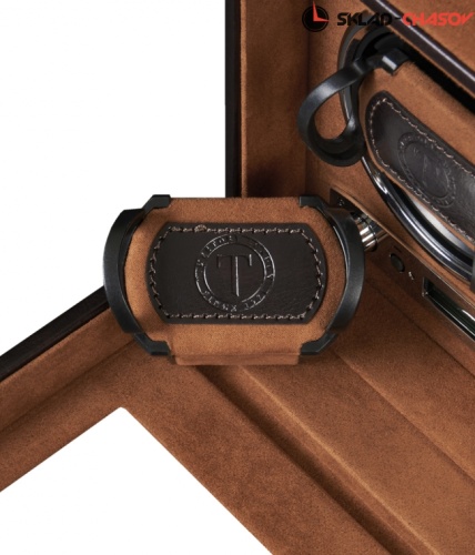 Шкатулка для автоподзавода 6-ти часов BADGE 06BR фото фото 3