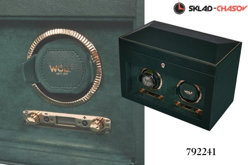 Шкатулка для автоподзавода 2-х часов Wolf 792241 фото фото 8