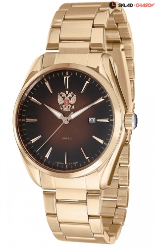 Кварцевые Слава "Традиция" логотип Герб РФ 1443046/100-2115 фото