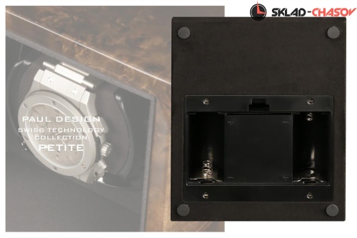Шкатулка для подзавода 1-х часов Petite1D-DBK фото фото 2