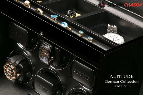Шкатулка для автоподзавода 6-ти часов TRADITION T6BB фото фото 3