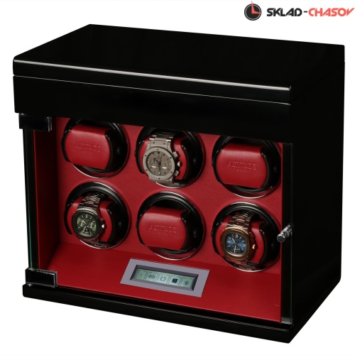 Шкатулка для автоподзавода 6-ти часов Altitude TS6BR фото