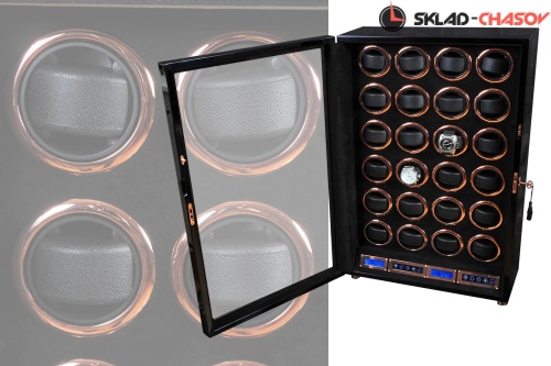 Шкатулка для автоподзавода 24-х часов Vector 24L фото фото 4