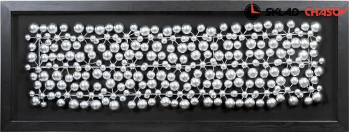 Панно настенное "Молекулы" фото