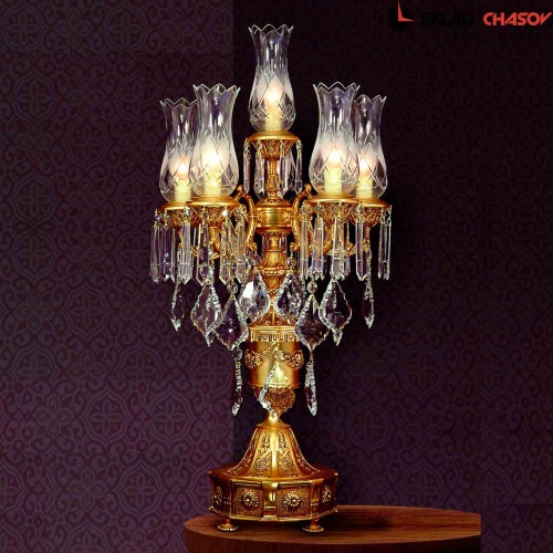 Бронзовый светильник Mahdi TL188/5+1 фото