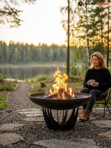 Костровая чаша Классик лепесток высокий 80 фото фото 4