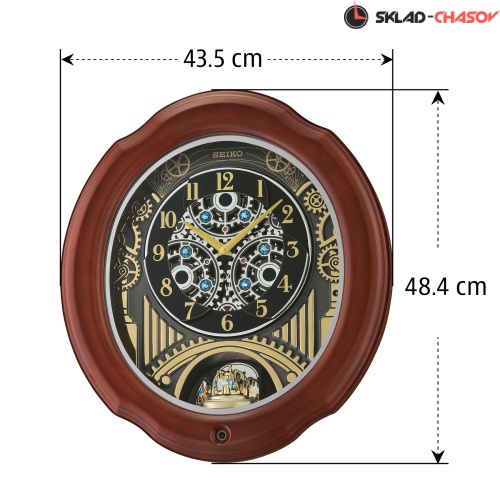 Часы настенные Seiko QXM392B фото фото 2