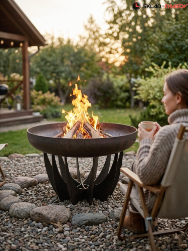 Костровая чаша Классик лепесток высокий 60 фото фото 11