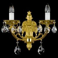 Бронзовое бра ArtGlass LIVIA II. POLISHED CE фото